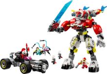 LEGO® DREAMZzz™ 71497 Cooperov robotski tigar i Zeroov sportski auto (2)