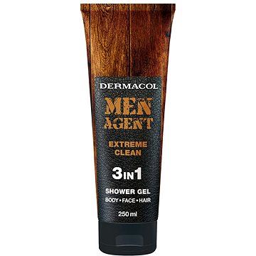 Dermacol Men Agent Extreme Clean 3in1 gel za tuširanje za muškarce 250 ml