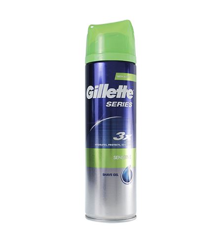 Gillette Series Sensitive gel za brijanje za isjetljivu kožu za muškarce