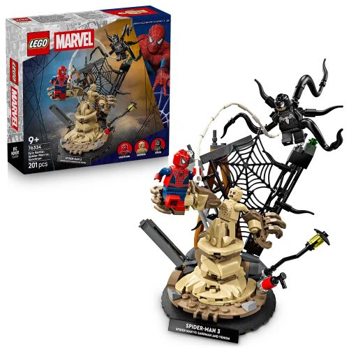 LEGO® ǀ Marvel 76334 Epska bitka: Spider-Man protiv Sandmana