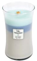 WoodWick Woven Comforts mirisna svijeća s drvenim fitiljem 609,5 g