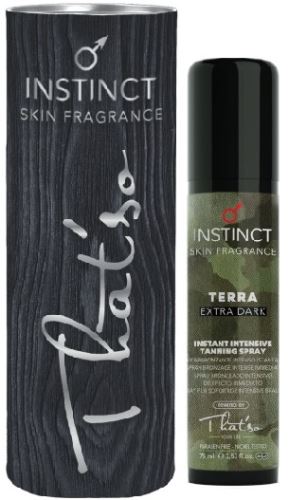 That'so Man Instinct Skin Fragrance Terra sprej za samotamnjenje za muškarce 75 ml Extra Dark