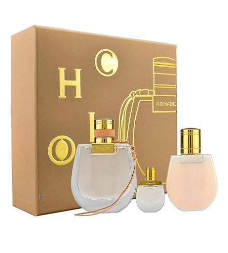 Chloé Nomade poklon set za žene parfemska voda 75 ml + parfemska voda 5 ml + losion za tijelo 100 ml
