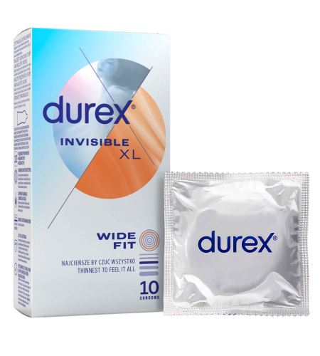 Durex Invisible XL kondomi 10 kom