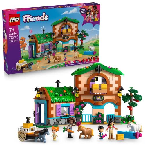 LEGO® Friends 42654 Ranč i staja za ponije