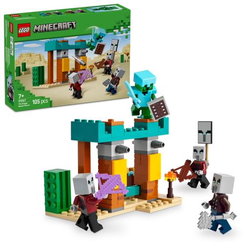 LEGO® Minecraft®  21267 Illageri u pustinjskoj patroli