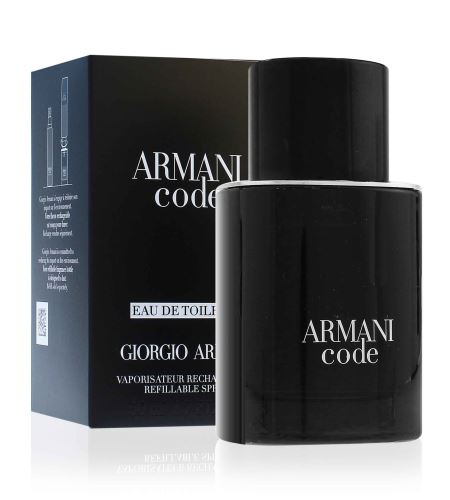 Giorgio Armani Code toaletní voda pro muže plnitelný flakón
