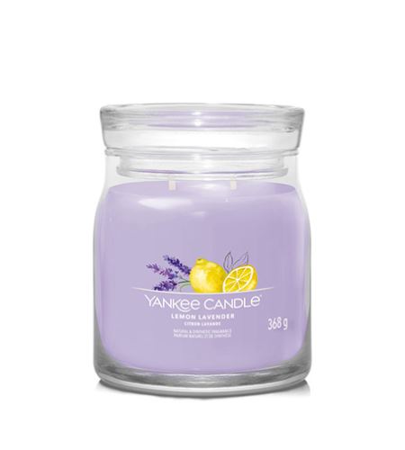 Yankee Candle Lemon Lavender signature svijeća srednja 368 g
