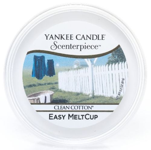 Yankee Candle Scenterpiece wax Clean Cotton mirisni vosak 61 g