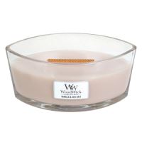 WoodWick Vanilla &amp; Sea Salt vonná svíčka s dřevěným knotem 453,6 g