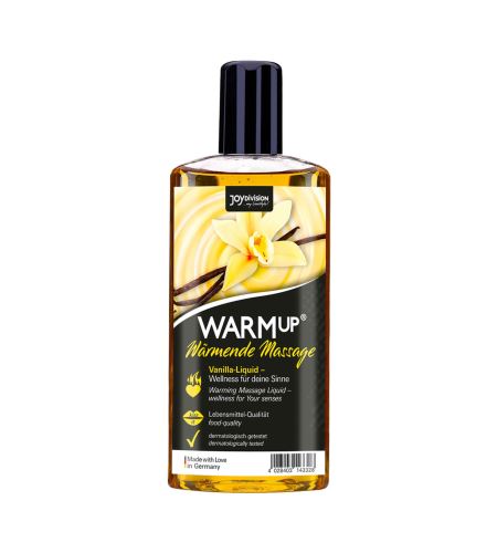 JoyDivision Warmup Vanilla gel za masirnje s efektom zagrijavanja 150 ml