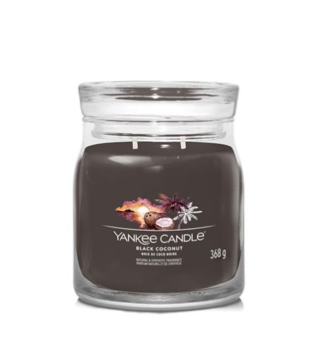 Yankee Candle Black Coconut signature svijeća srednja 368 g