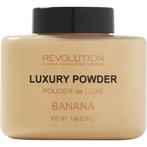 Makeup Revolution Luxury Powder puder u prahu 42 g Banana