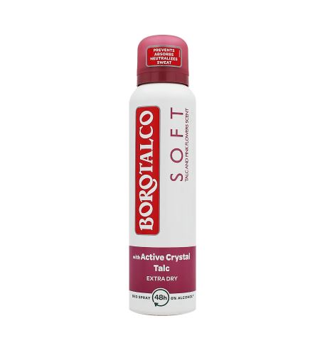 Borotalco Soft Deo Spray deosprej 150 ml
