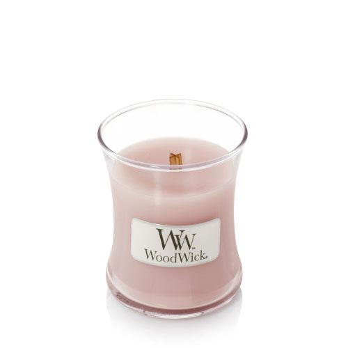WoodWick Rosewood mirisna svijeća s drvenim fitiljem 85 g