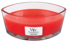 WoodWick Crimson Berries vonná svíčka s dřevěným knotem 453,6 g