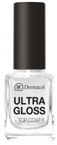 Dermacol Ultra Gloss Top Coat površinski lak za žene 11 ml Nadlak na nehty