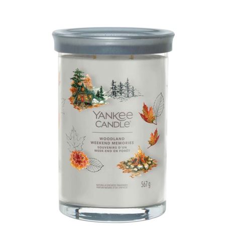 Yankee Candle Woodland Weekend Memories signature tumbler velika 567 g