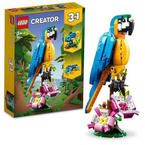 LEGO® Creator 3 v 1 31136 Egzotična papiga