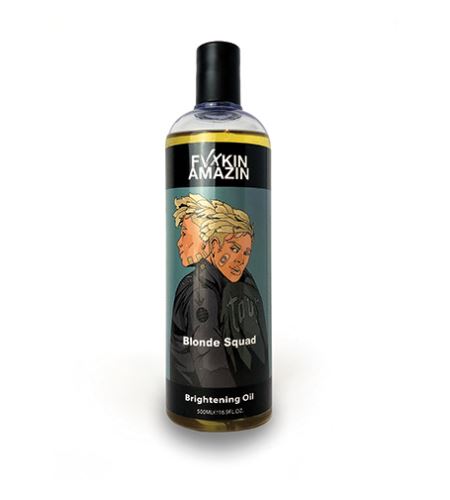 Fvxkin Amazin Blonde Squad Brightening Oil ulje za izbjeljivanje s PowerPlex 500 ml