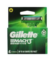 Gillette Mach3 Sensitive rezervne britve za muškarce 4 kn