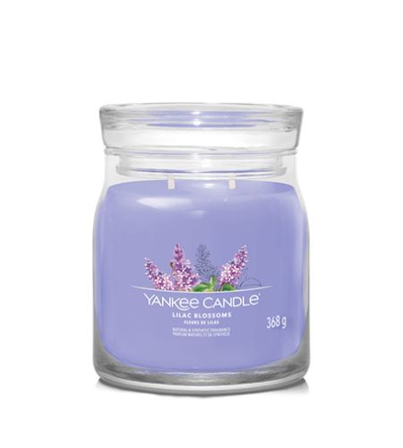 Yankee Candle Lilac Blossoms signature svijeća srednja 368 g