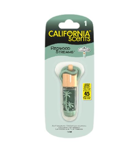 California Scents Hanging Vial Redwood Streams miris za auto 5 ml