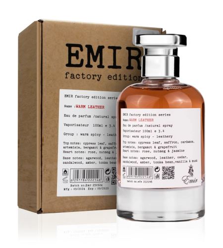 Emir Factory Edition Warm Leather parfemska voda uniseks 100 ml