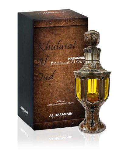 Al Haramain Khulasat Al Oud parfemsko ulje za muškarce 30 ml