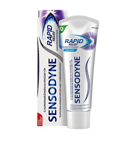 Sensodyne Rapid mineralni roll-on dezodoransfiziološko micelarno pjenasto sredstvo za čišćenje za osjetljivu kožu 75 ml