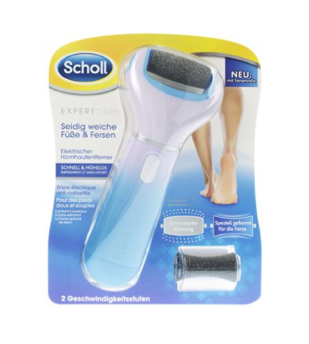 Scholl Expert Care električna turpija za stopala + rezervna glava