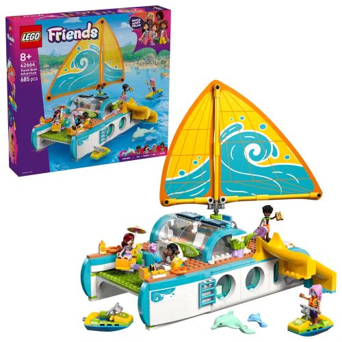 LEGO® Friends 42664 Pustolovina na brodu