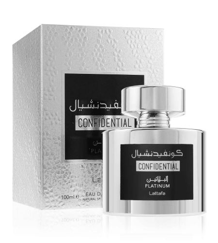 Lattafa Confidential Platinum parfemska voda za muškarce 100 ml